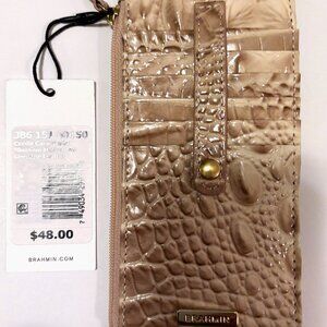 Brahmin Blossom Melbourne Credit Card Wallet